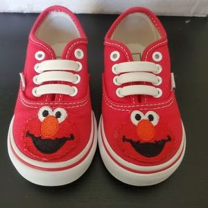 Custom Elmo Vans Toddler size 6